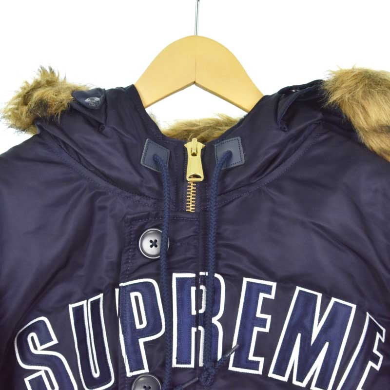 未使用品 シュプリーム SUPREME 16AW Arc Logo N-3B Parka アーチロゴ 