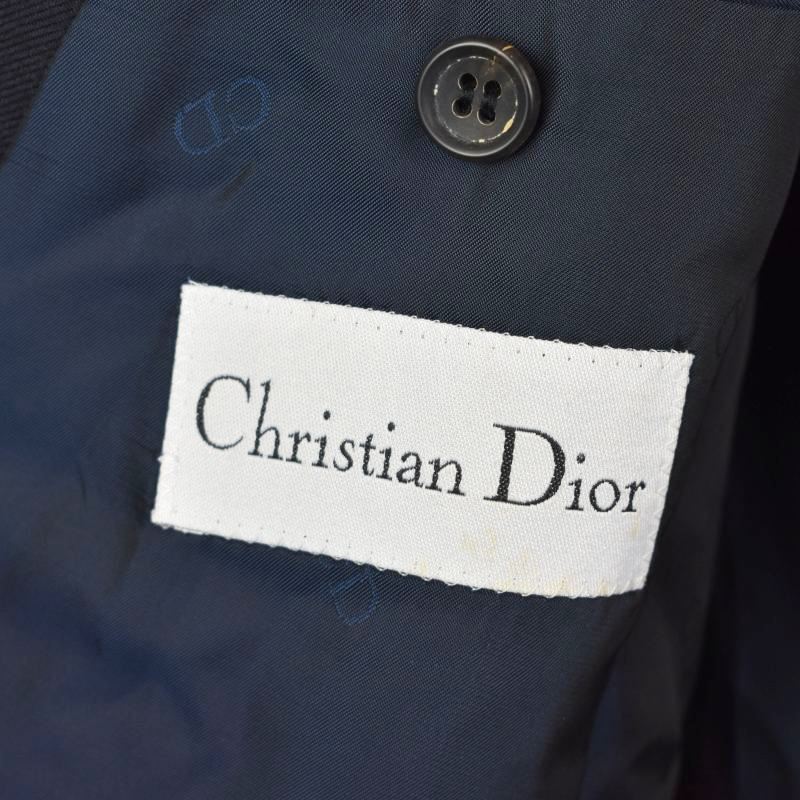 Christian Dior ネイビー テーラードジャケット サイズ9 クリスチャンディオール Christian Dior テーラードジャケット