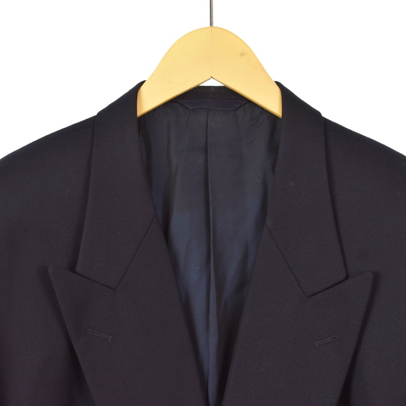 Christian Dior ネイビー テーラードジャケット サイズ9 Christian Dior ネイビー テーラードジャケット サイズ9