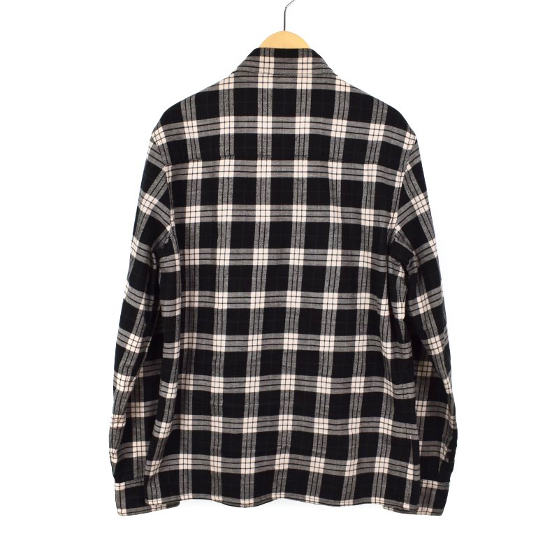 クロムハーツ CHROME HEARTS クロスボール チェックネルシャツ 長袖 M 