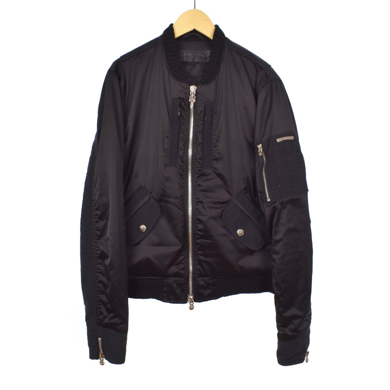 クロムハーツ CHROME HEARTS UNCLE VJ STN PLS STP CHプラスパッチ MA1 