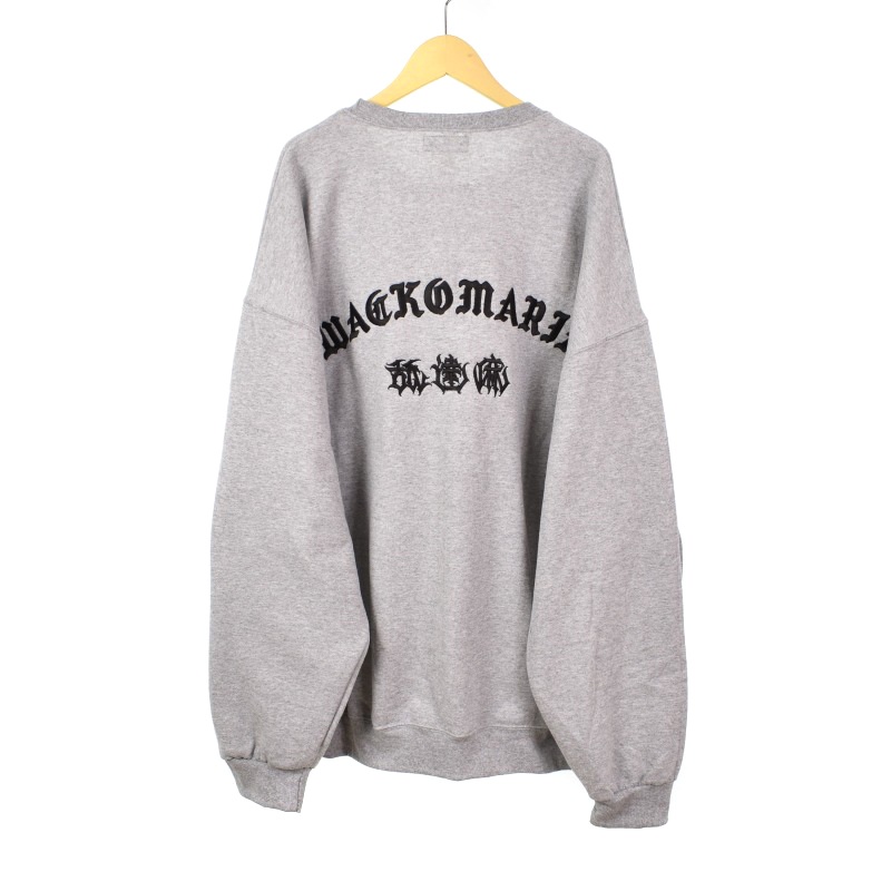 未使用品 ワコマリア WACKO MARIA 舐達磨 HIGHTIMES CREW NECK SWEAT 