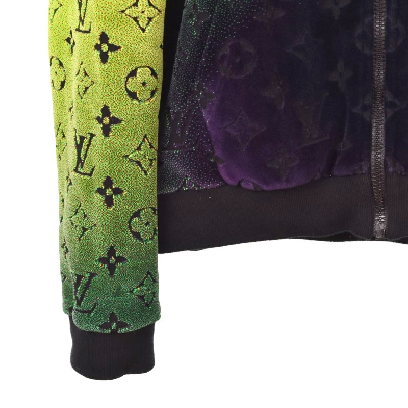 ルイヴィトン LOUIS VUITTON 24SS モノグラム ジップ ベルベット