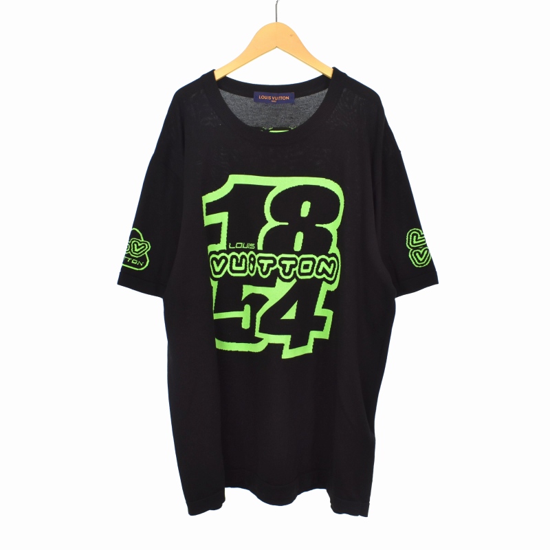 ルイヴィトン LOUIS VUITTON 22AW グラフィック ニット Tシャツ 