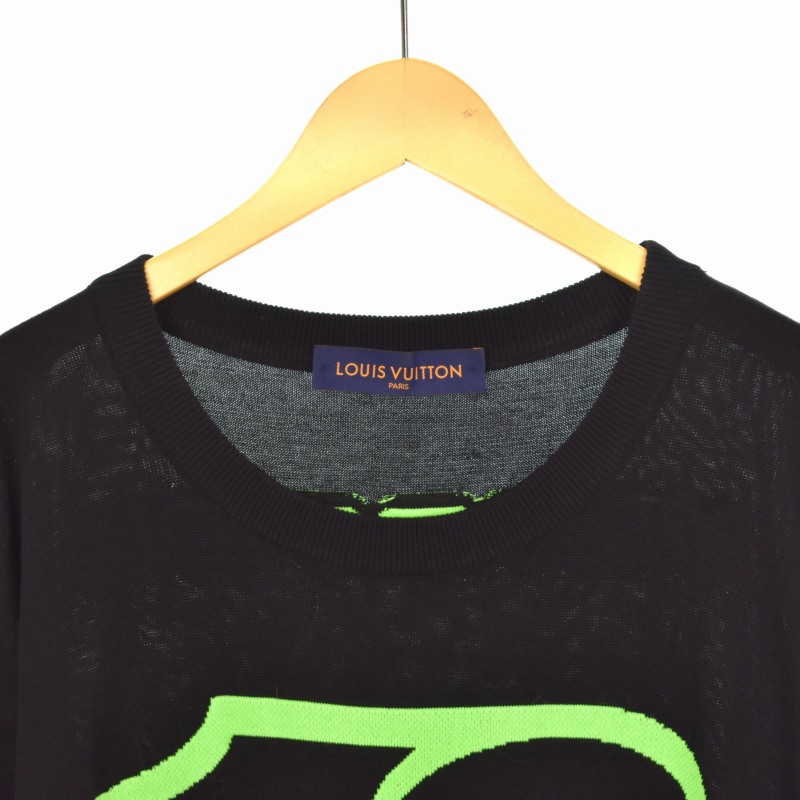 ルイヴィトン LOUIS VUITTON 22AW グラフィック ニット Tシャツ 