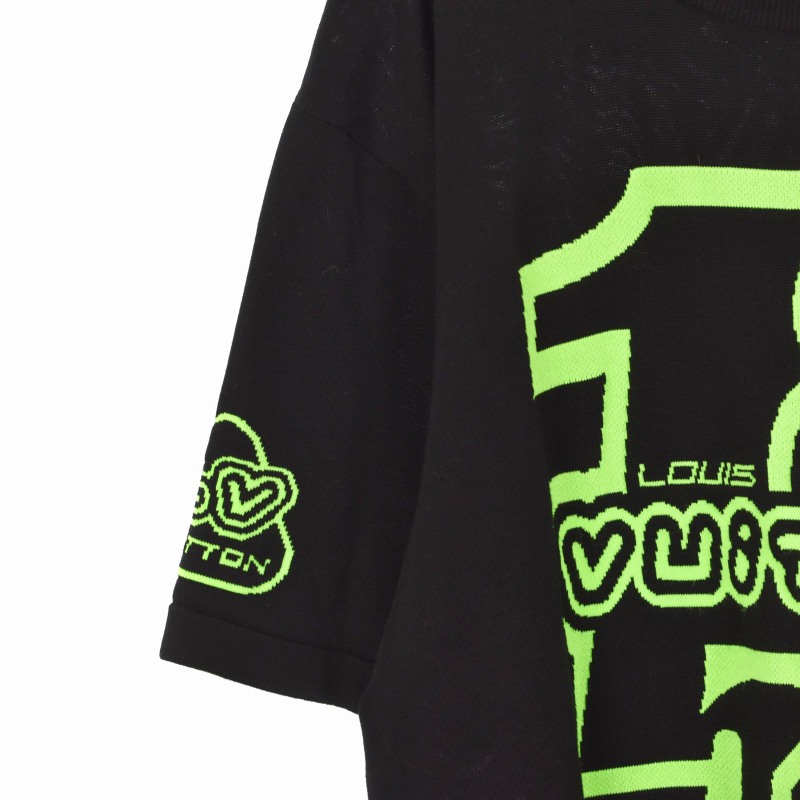 ルイヴィトン LOUIS VUITTON 22AW グラフィック ニット Tシャツ 