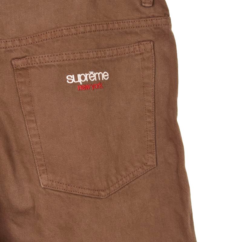 シュプリーム SUPREME 22AW Classic Logo Denim Baggy Jean 