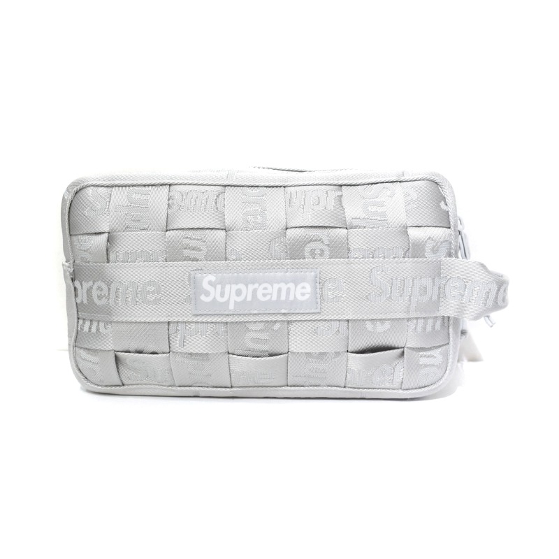 シュプリーム SUPREME 24SS woven utility bag grey ウーブン 