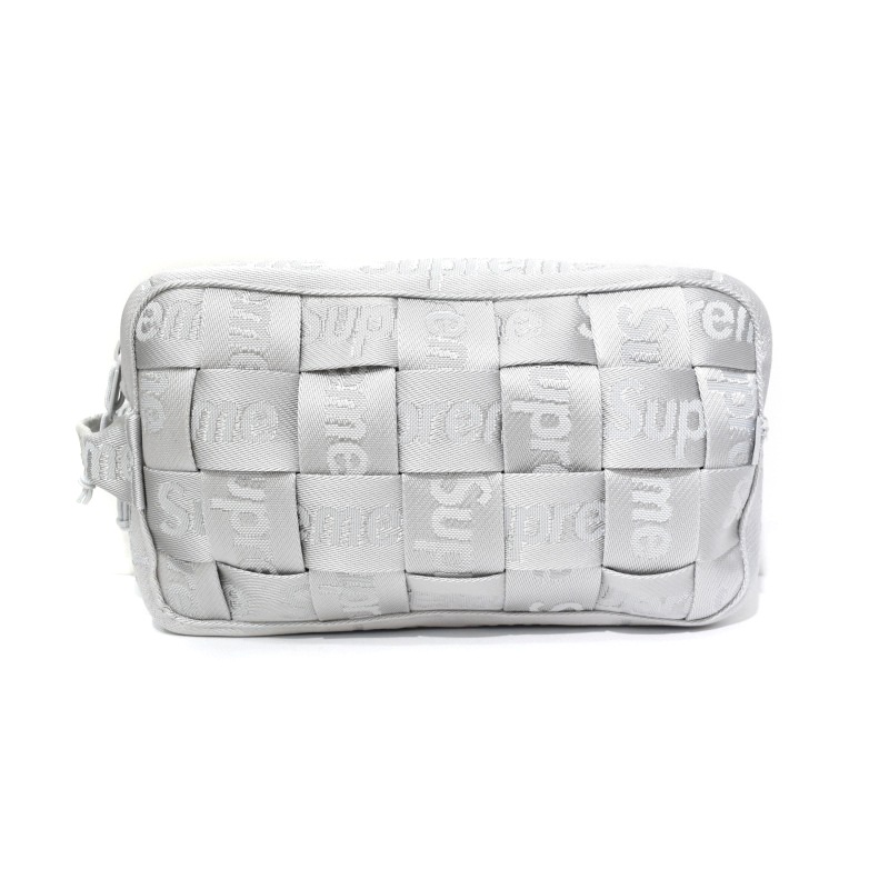 シュプリーム SUPREME 24SS woven utility bag grey ウーブン 