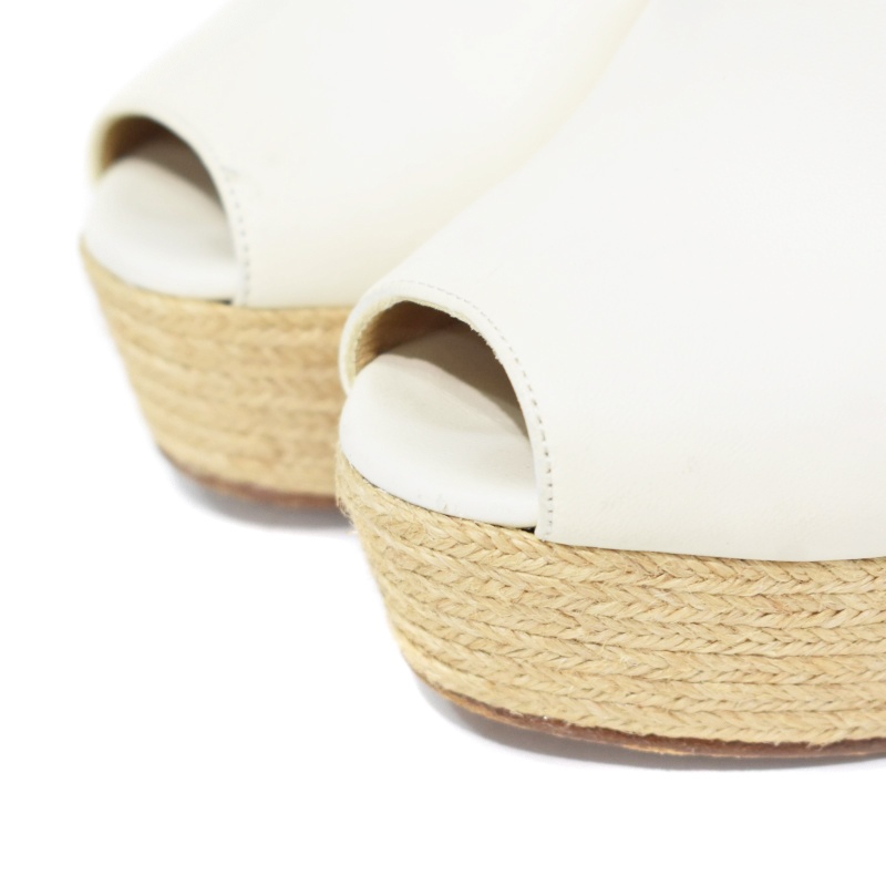 GUCCI ウェッジヒール サンダル White GUCCI ウェッジヒール サンダル White