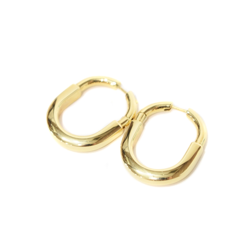 ティファニー TIFFANY & CO. K18YG ロック ピアス アクセサリー