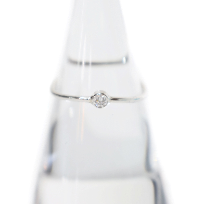 ティファニー TIFFANY & CO. ウェーブシングルロウ 1P ダイヤモンド 