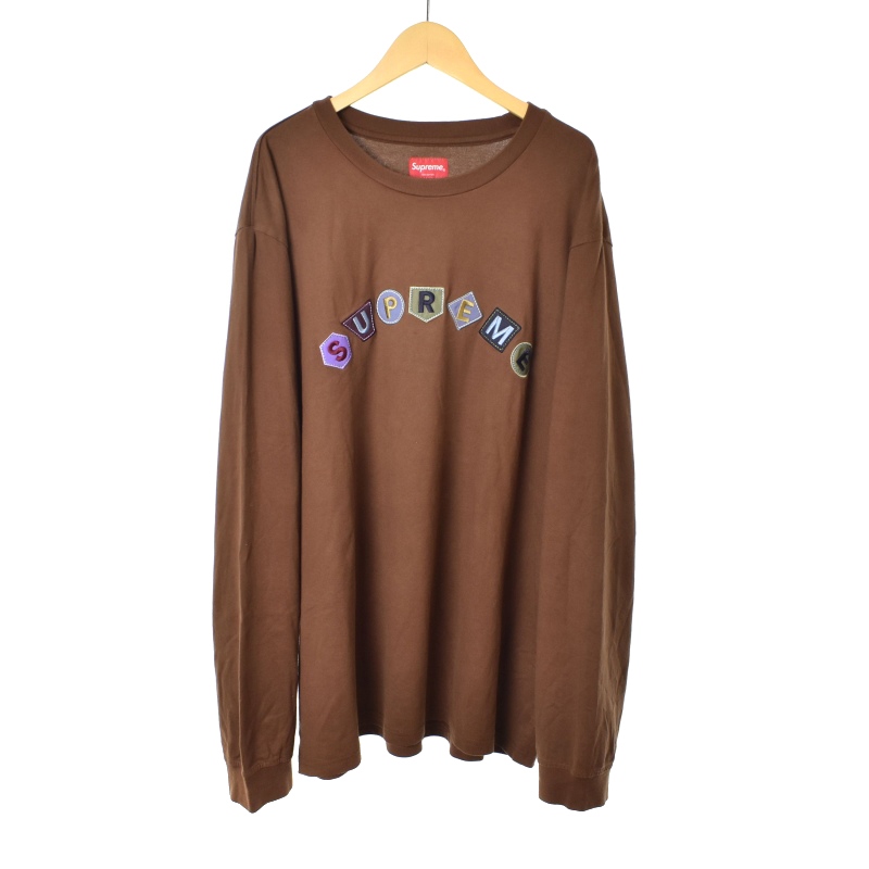 シュプリーム SUPREME 21AW Geo Arc Logo L/S Tシャツ 長袖 ロンT 