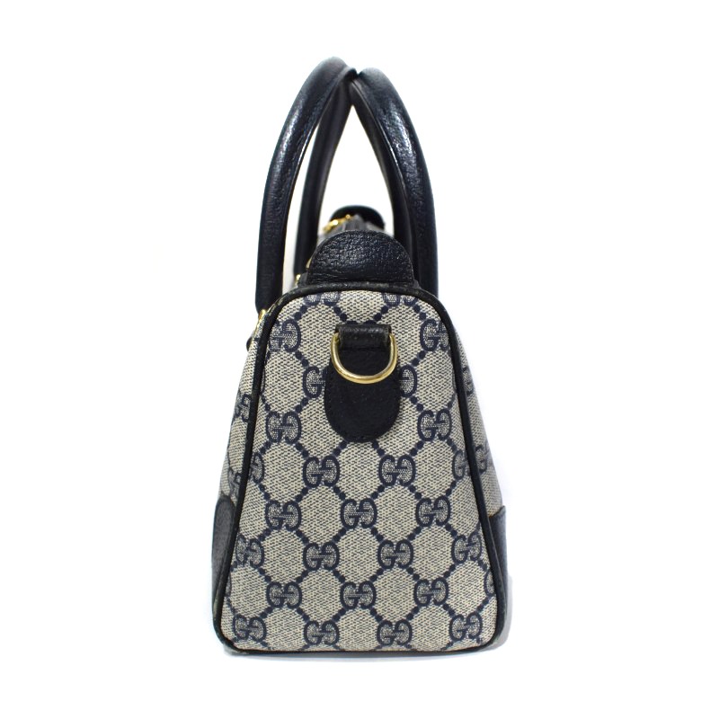 グッチ GUCCI オールドグッチ GG柄 シェリーライン ボストン 
