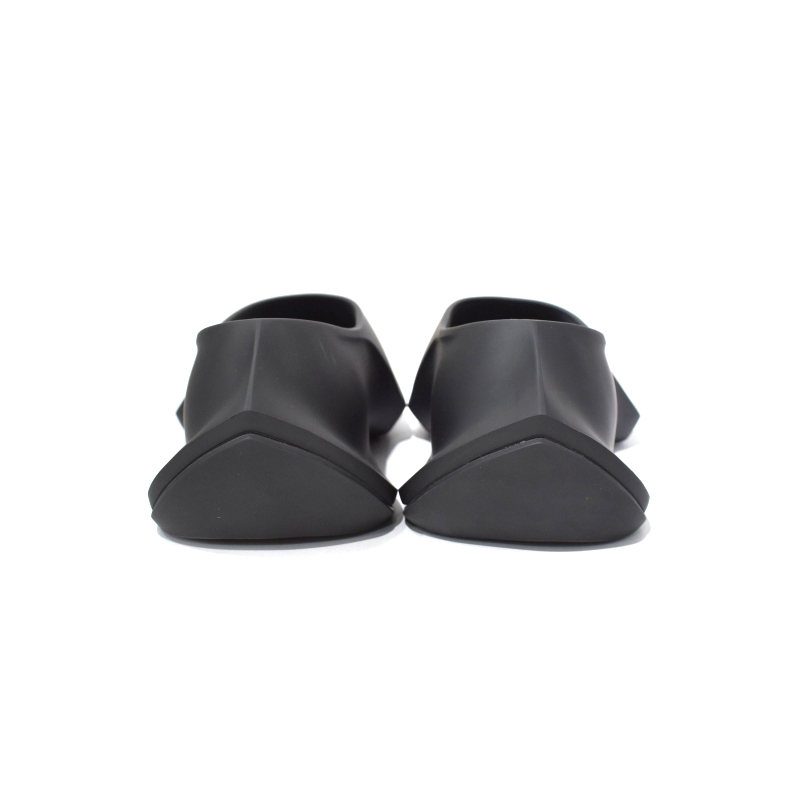 バレンシアガ BALENCIAGA space shoes マットブラック ローファー 
