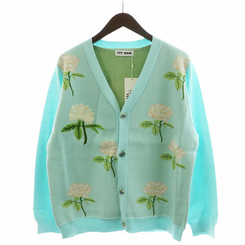 TTT MSW Rose Jacquard Knit Cardigan