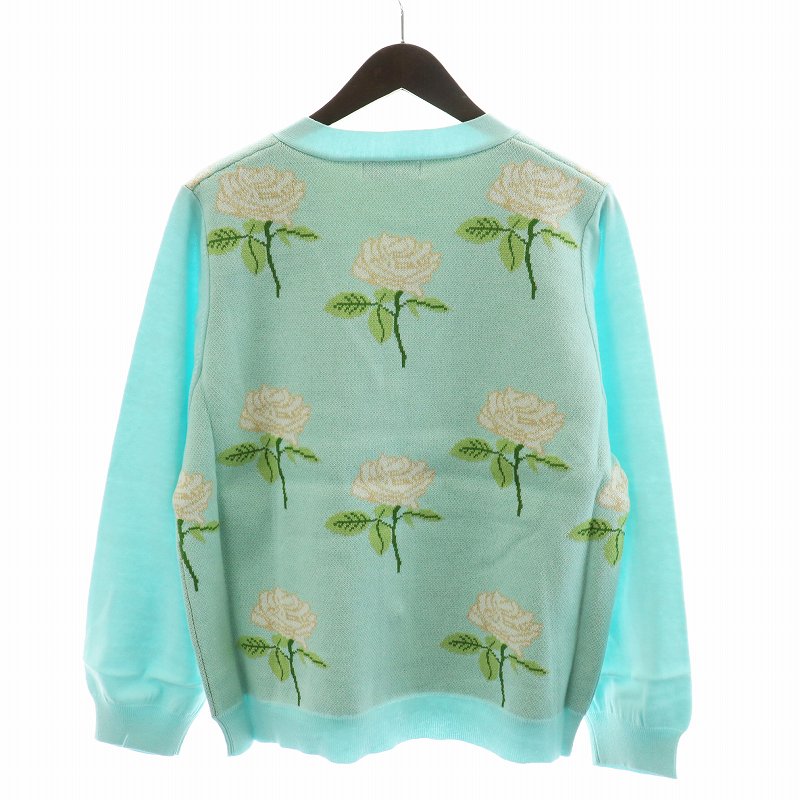未使用品 TTT MSW ティーモダンストリートウェア Rose Jacquard Knit 