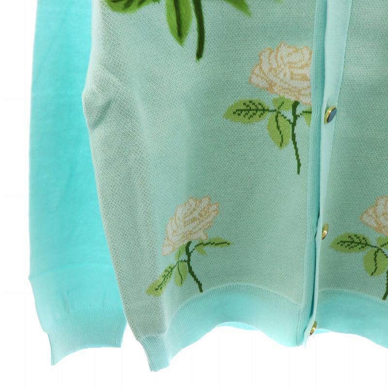 未使用品 TTT MSW ティーモダンストリートウェア Rose Jacquard Knit