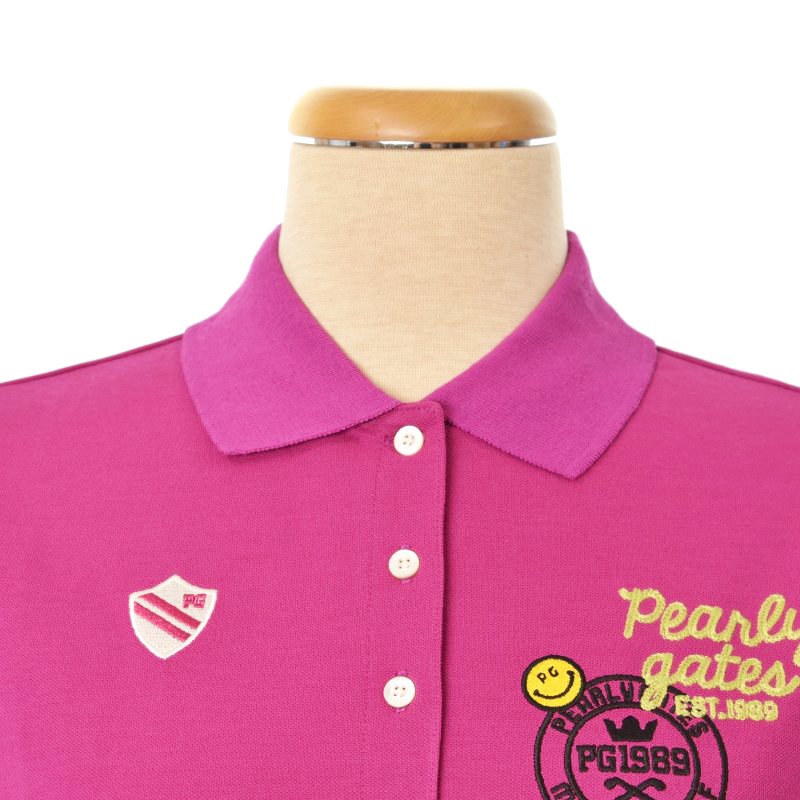 未使用品 パーリーゲイツ PEARLY GATES ポロシャツ 半袖 ゴルフウェア