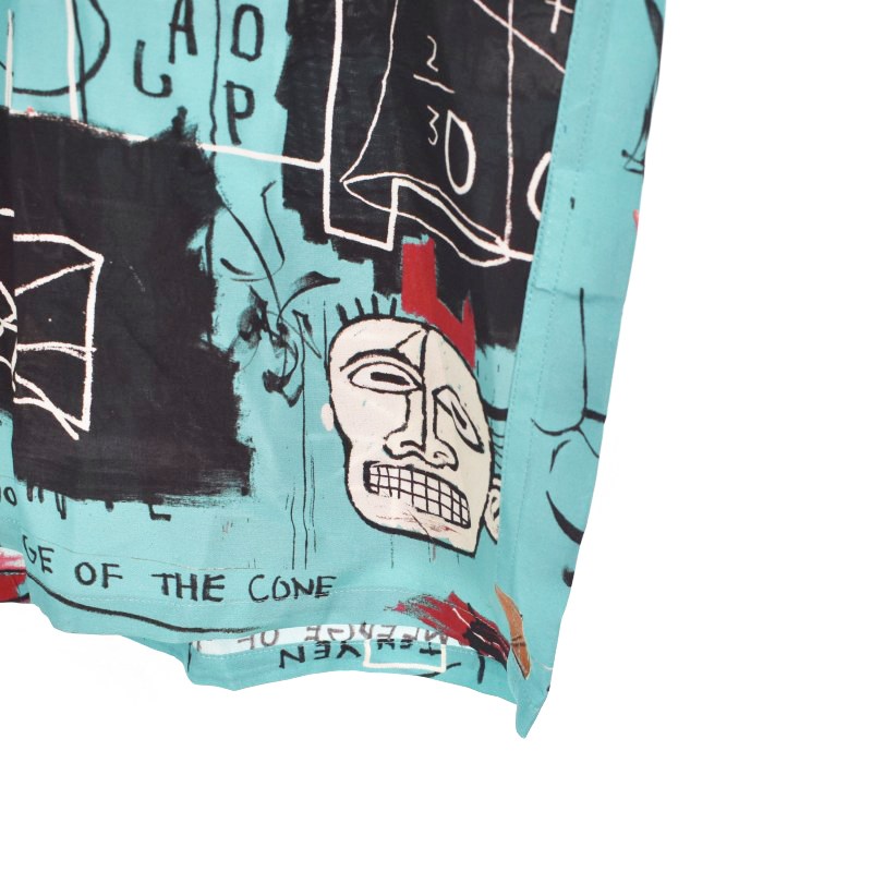 未使用品 ワコマリア WACKO MARIA JEAN-MICHEL BASQUIAT S/S HAWAIIAN 