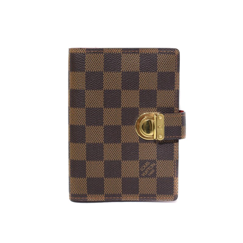 ルイヴィトン LOUIS VUITTON アジェンダ コアラPM ダミエ エベヌ 手帳  