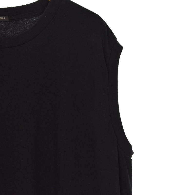 コモリ COMOLI 24SS コットンジャージ ノースリーブ Tシャツ 4