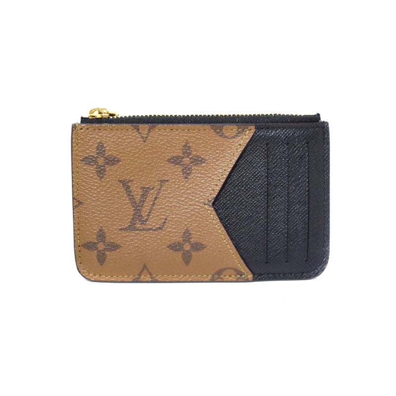 Louis Vuitton カードケース ブラウン/ブラック