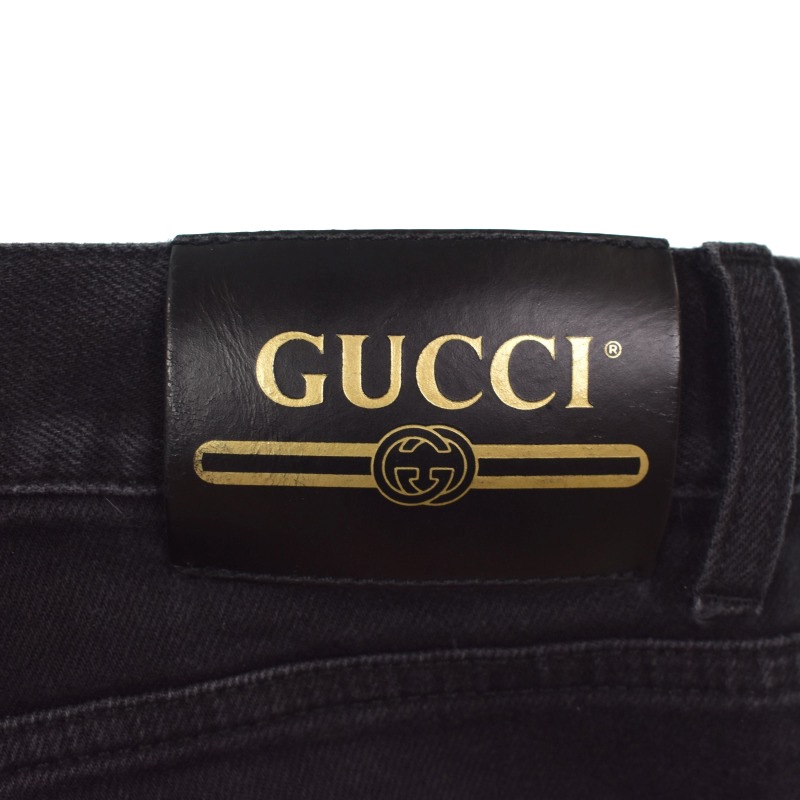 GUCCI グッチ パンツ（その他） 黒 40(M位) 4103624S0177 Viscose GG jacquard pant in black | GUCCI® Australia