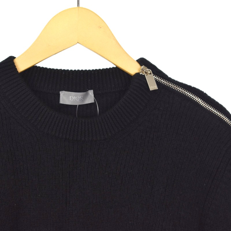 ディオールオム Dior HOMME 20SS ニット セーター ショルダージップ 
