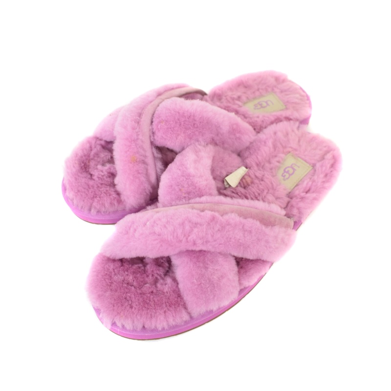 アグ UGG ABELA アベラ ファーサンダル スライドサンダル ルーム 