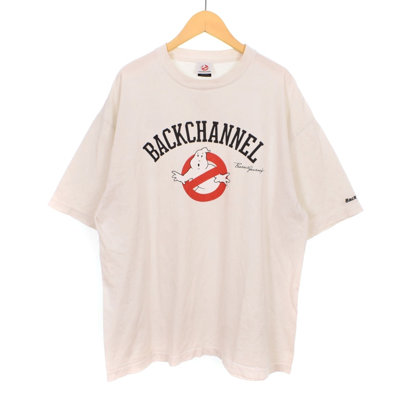 バックチャンネル BACKCHANNEL Tシャツ カットソー 半袖 プリント XL 