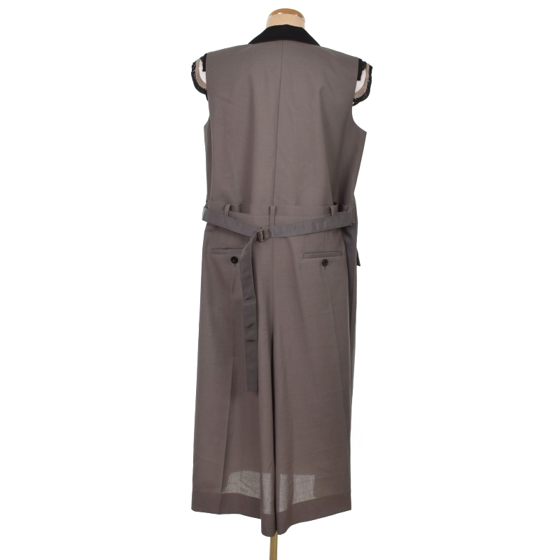 未使用品 サカイ sacai 23SS ロングドレス ジレ ベスト ジャケット 2 