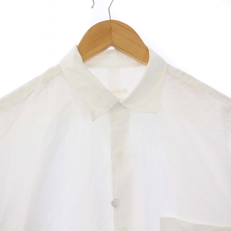 未使用品 コモリ COMOLI タグ付き 24SS コモリシャツ 長袖 コットン 2 