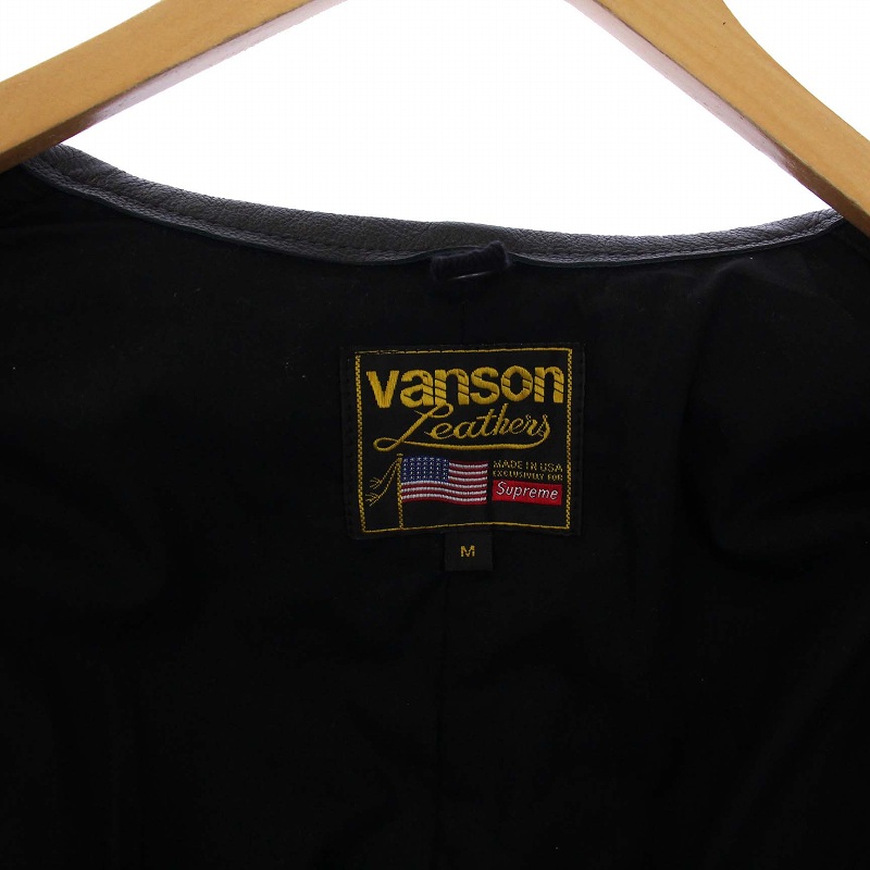 シュプリーム SUPREME VANSON 17SS Leather Star Jacket レザー