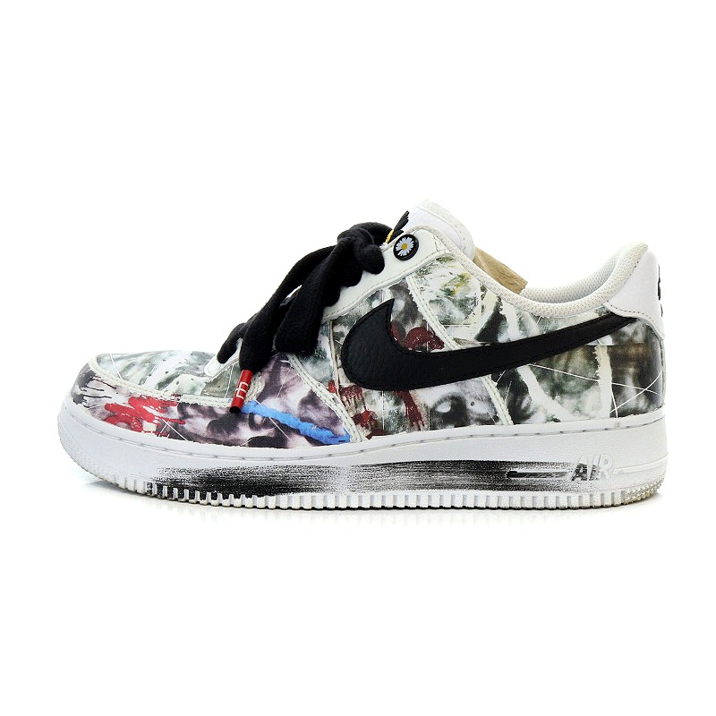 ナイキ NIKE PEACEMINUSONE Air Force 1 Low Para-noise White Black  