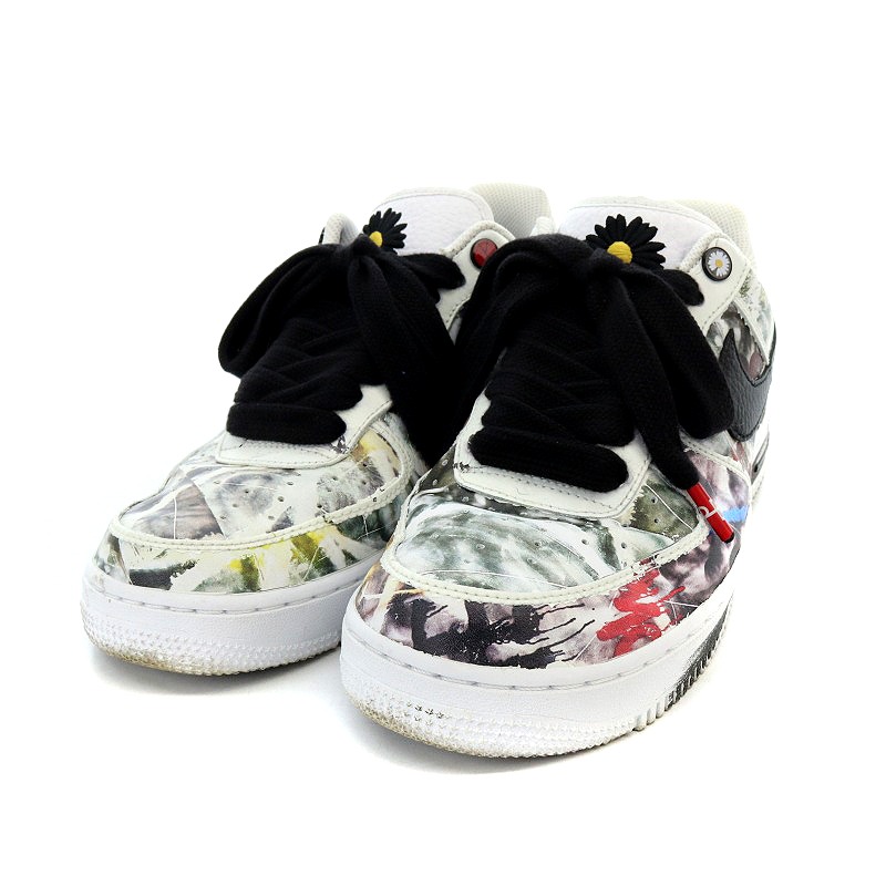 ナイキ NIKE PEACEMINUSONE Air Force 1 Low Para-noise White Black 