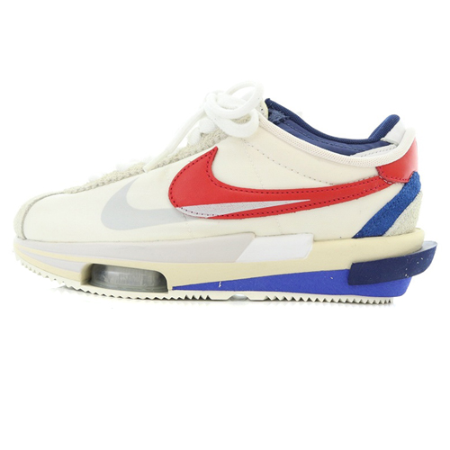 ナイキ NIKE sacai Zoom Cortez White and University Red サカイ 
