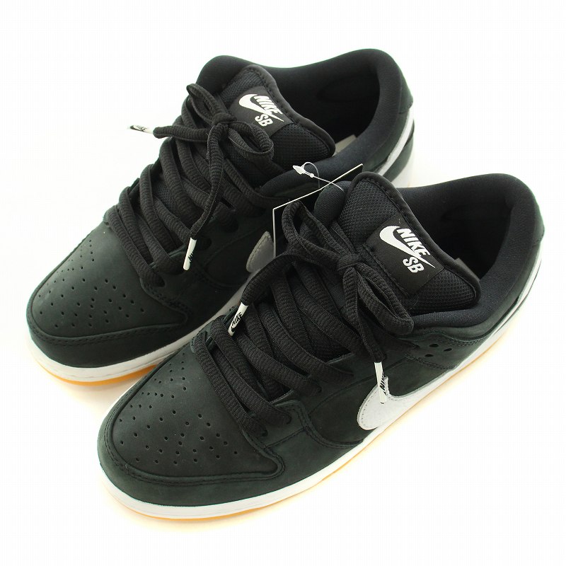 未使用品 ナイキ エスビー NIKE SB Dunk Low Pro Black White Black 