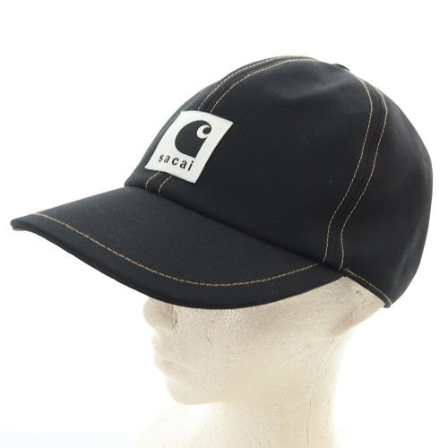 sacai × fragment design CAP / BLACK SACAI X FRAGMENT DESIGN NEW