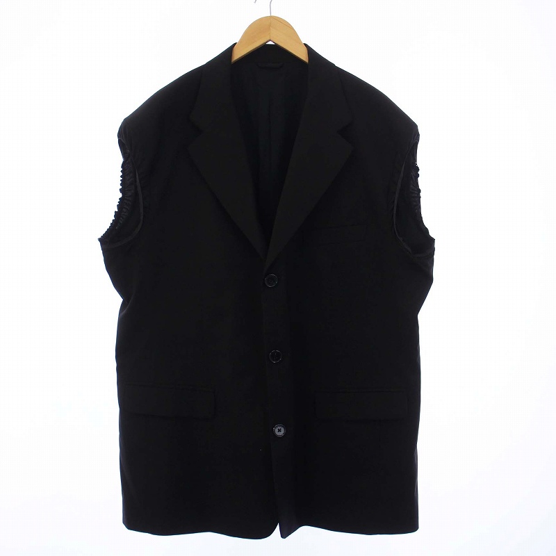ラフシモンズ RAF SIMONS 23SS Blazer with elastic in sleeves 