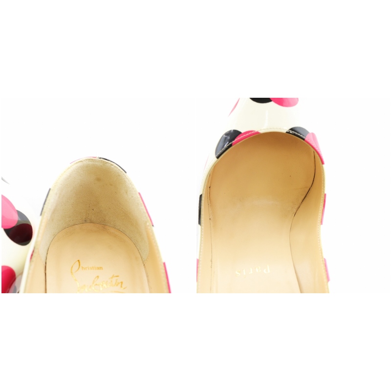 クリスチャンルブタン Christian louboutin パンプス ポインテッドトゥ