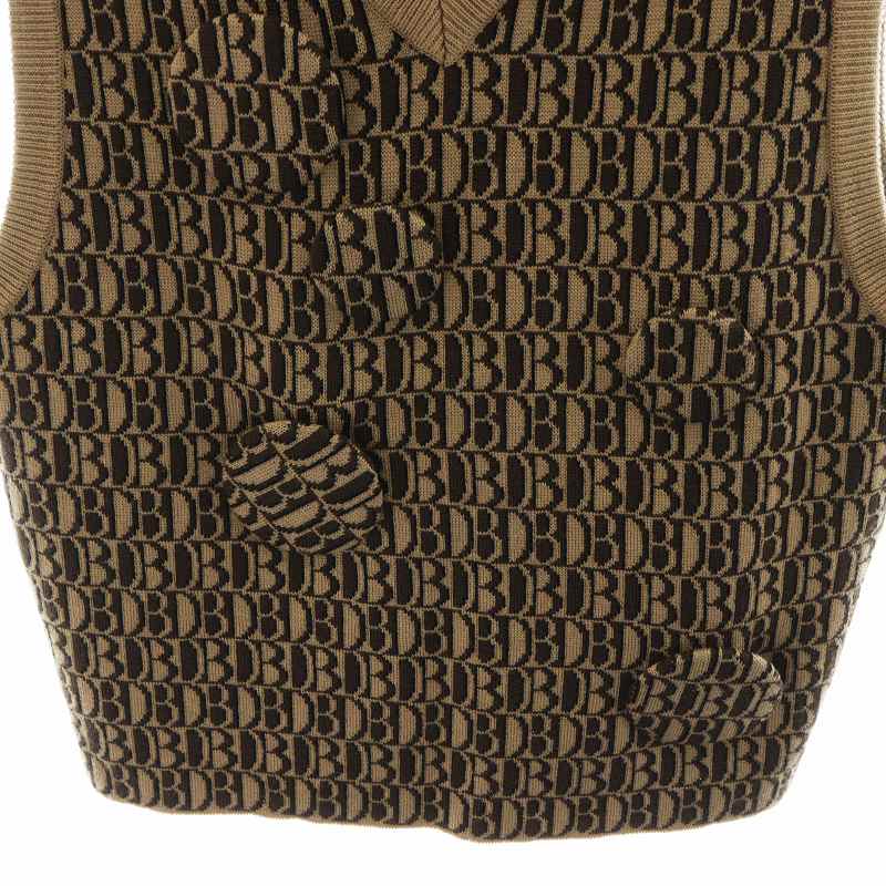 doublet / ダブレット】MONOGRAM JQ KNIT VEST