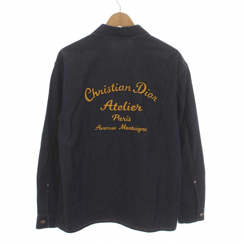 DIOR ATELIER オーバーデニム シャツ Dior HOMME 関税・送料込 DIOR ATELIER オーバーデニム シャツ (Dior/シャツ