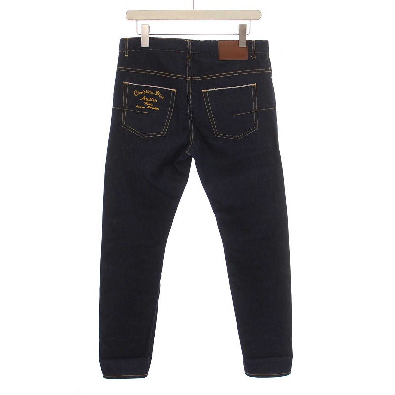 ディオールオム Dior HOMME 21AW アトリエ ATELIER 刺繍 SLIM REGULAR 
