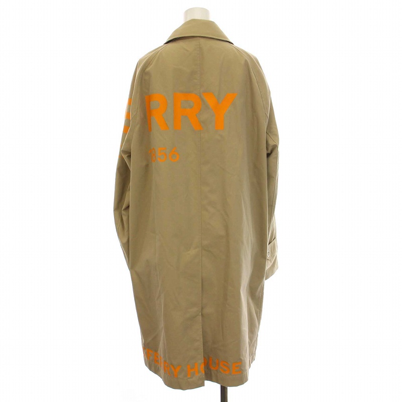 バーバリー BURBERRY ホースフェリープリント ステンカラー