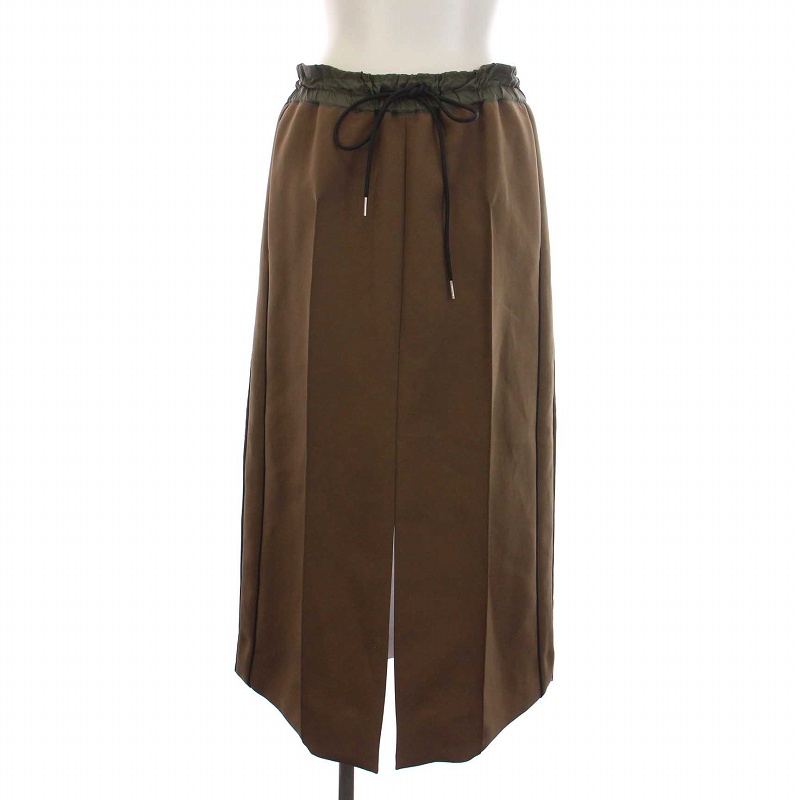 サカイ sacai 22SS Technical Jersey Skirt テクニカルジャージー 