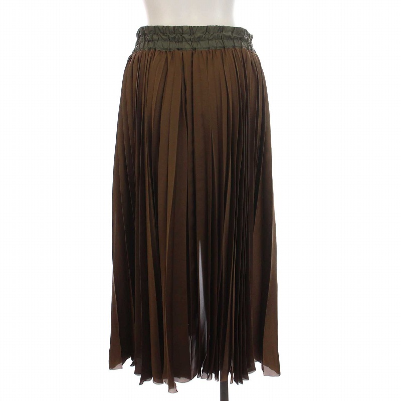 サカイ sacai 22SS Technical Jersey Skirt テクニカルジャージー 