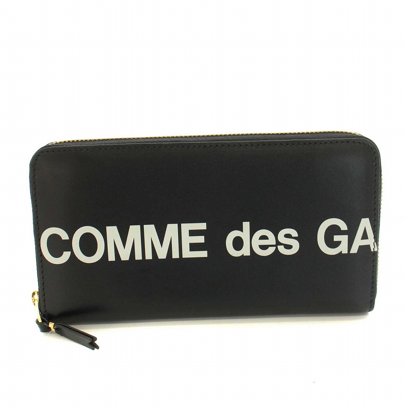 コムデギャルソン COMME des GARCONS ヒュージロゴロングウォレット  