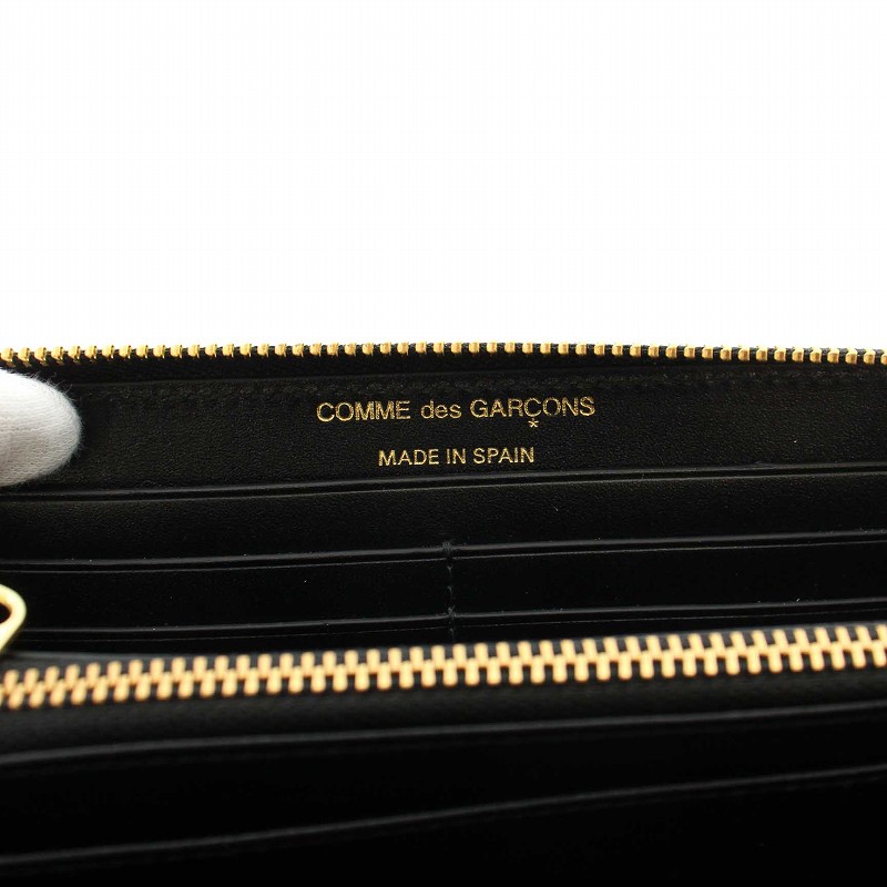 コムデギャルソン COMME des GARCONS ヒュージロゴロングウォレット  