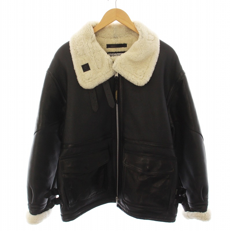 ネイバーフッド NEIGHBORHOOD Mouton B-3 Jacket ムートンジャケット  